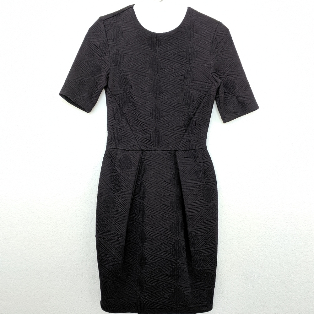 H&M little black dress LBD size 2